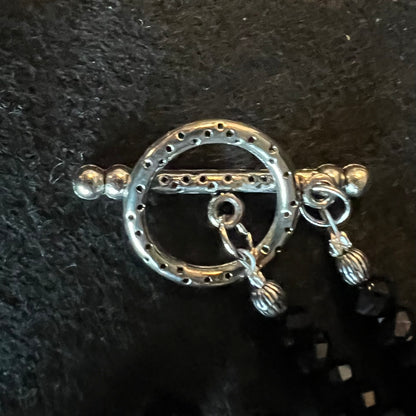 Black & Silver Chunky Jewelry Set