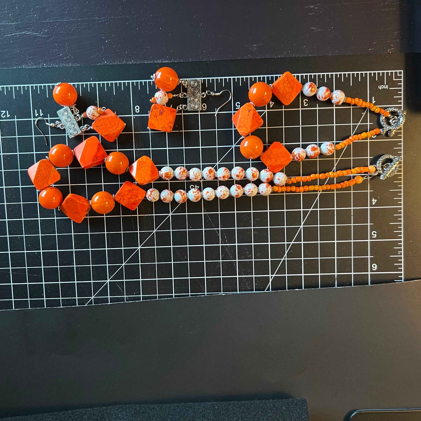 Summer Citrus Statement Jewelry Set