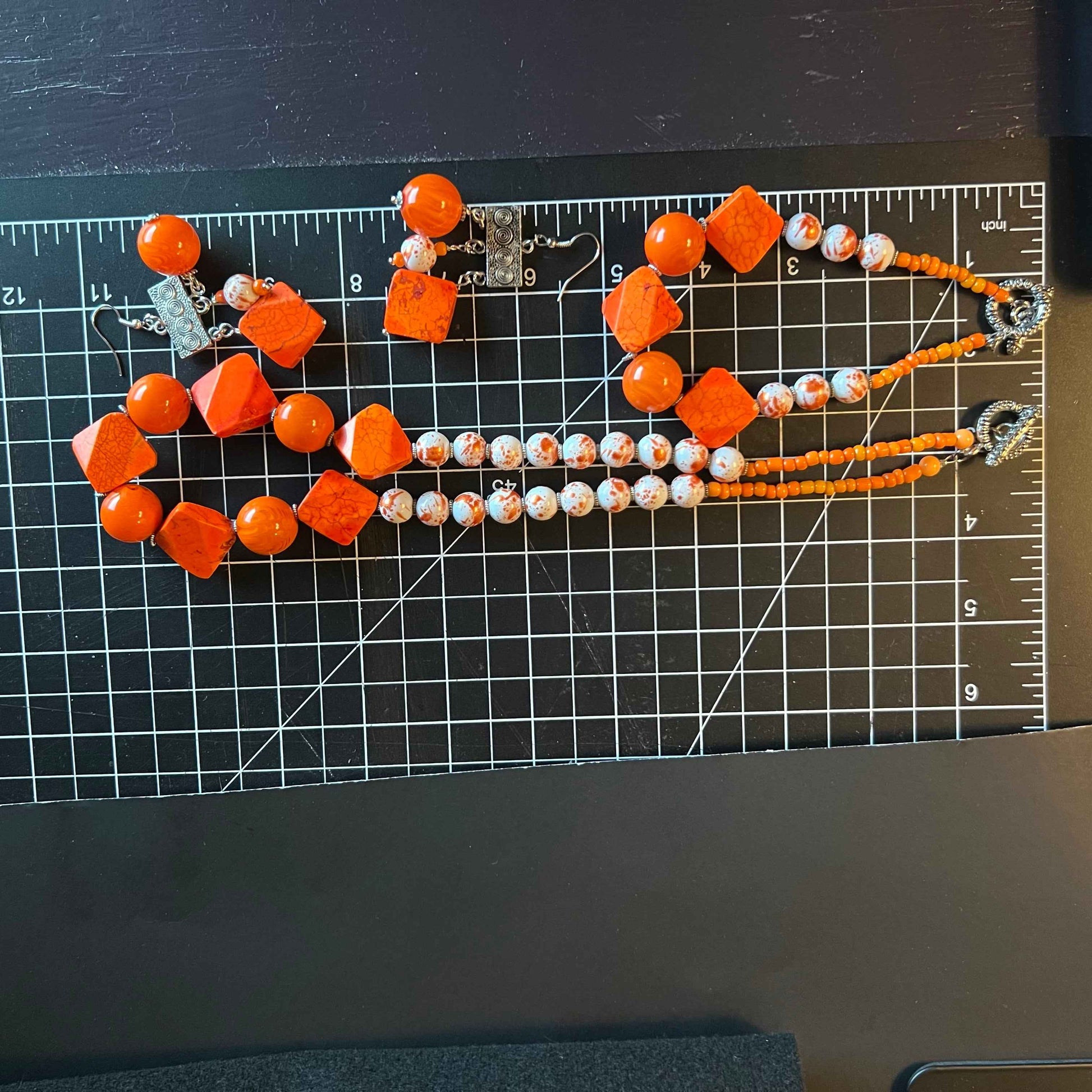 Summer Citrus Statement Jewelry Set