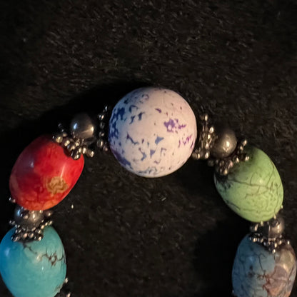 Southwestern Beaded Statement Bracelet