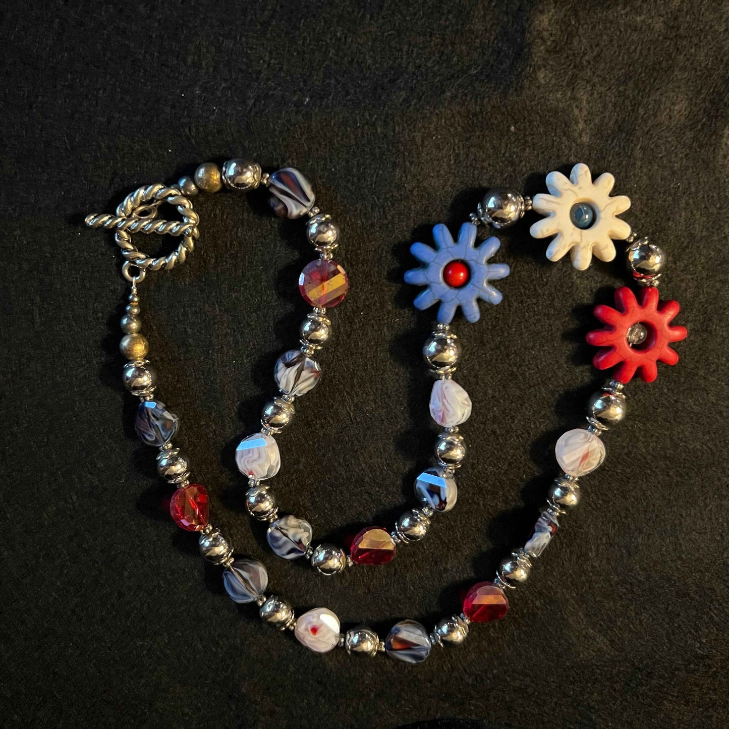 Americana Blooms Necklace
