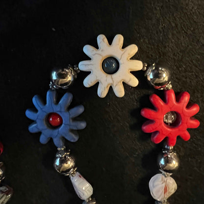 Americana Blooms Necklace