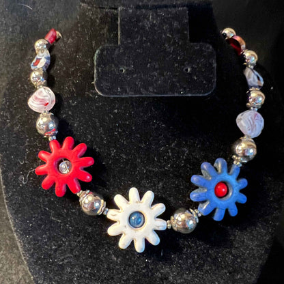 Americana Blooms Necklace