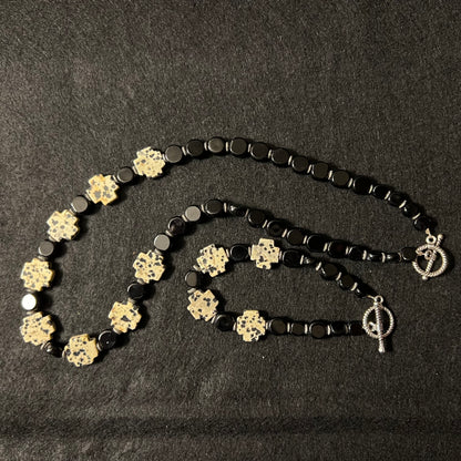 Dalmatian Jasper Jewelry Set