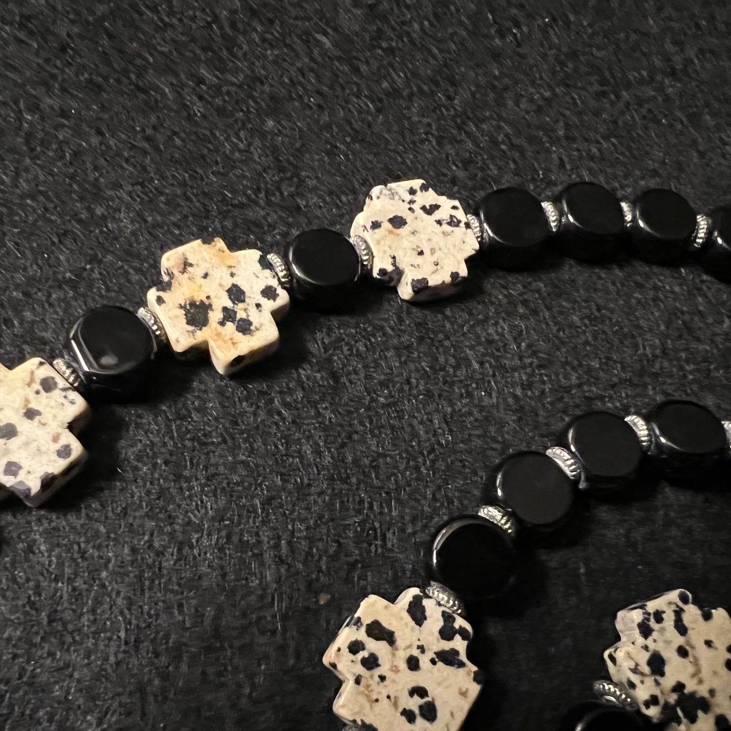 Dalmatian Jasper Jewelry Set