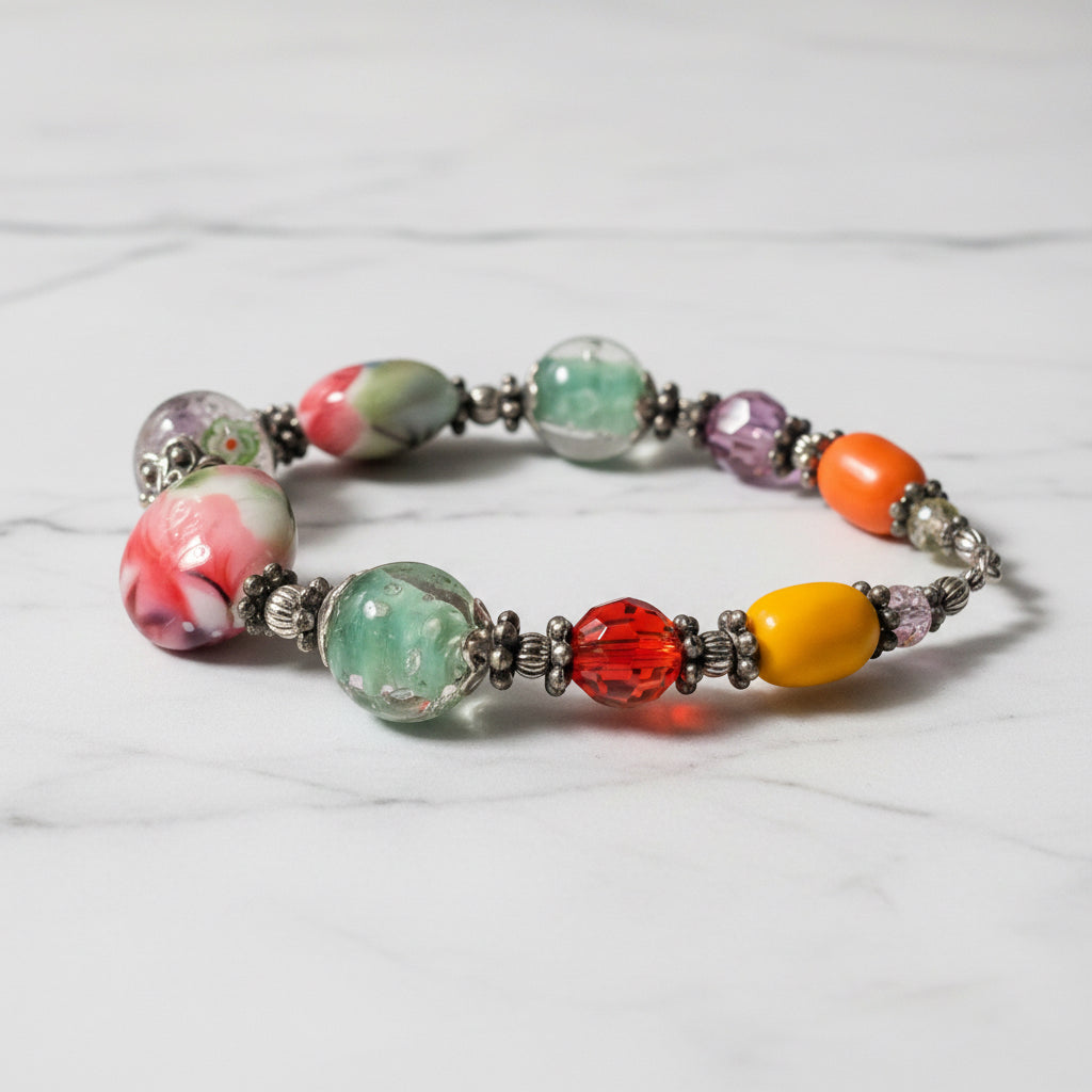 Lily Multi-Color Spring Garden Bracelet