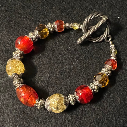 Vintage Autumn Glow Bracelet