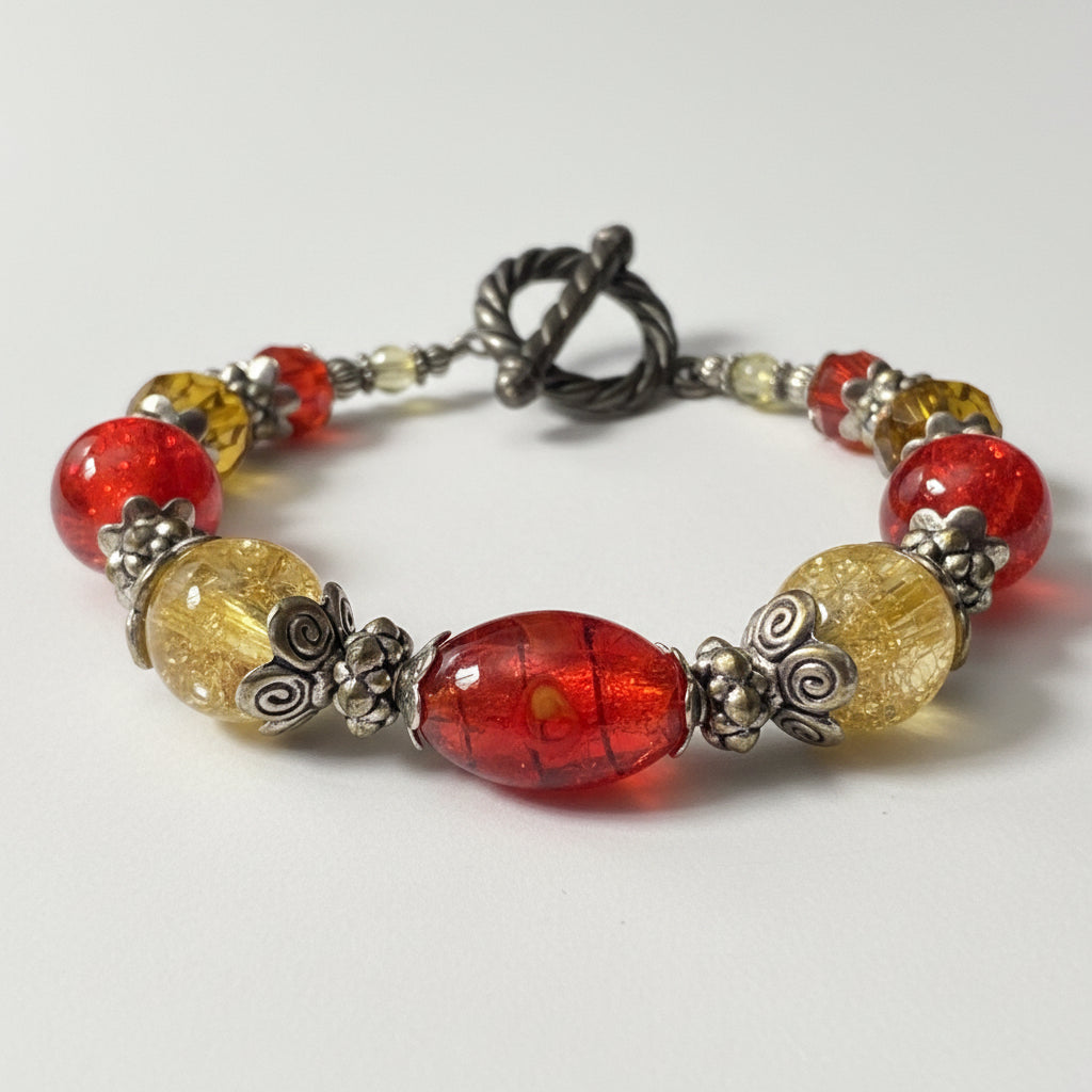 Vintage Autumn Glow Bracelet