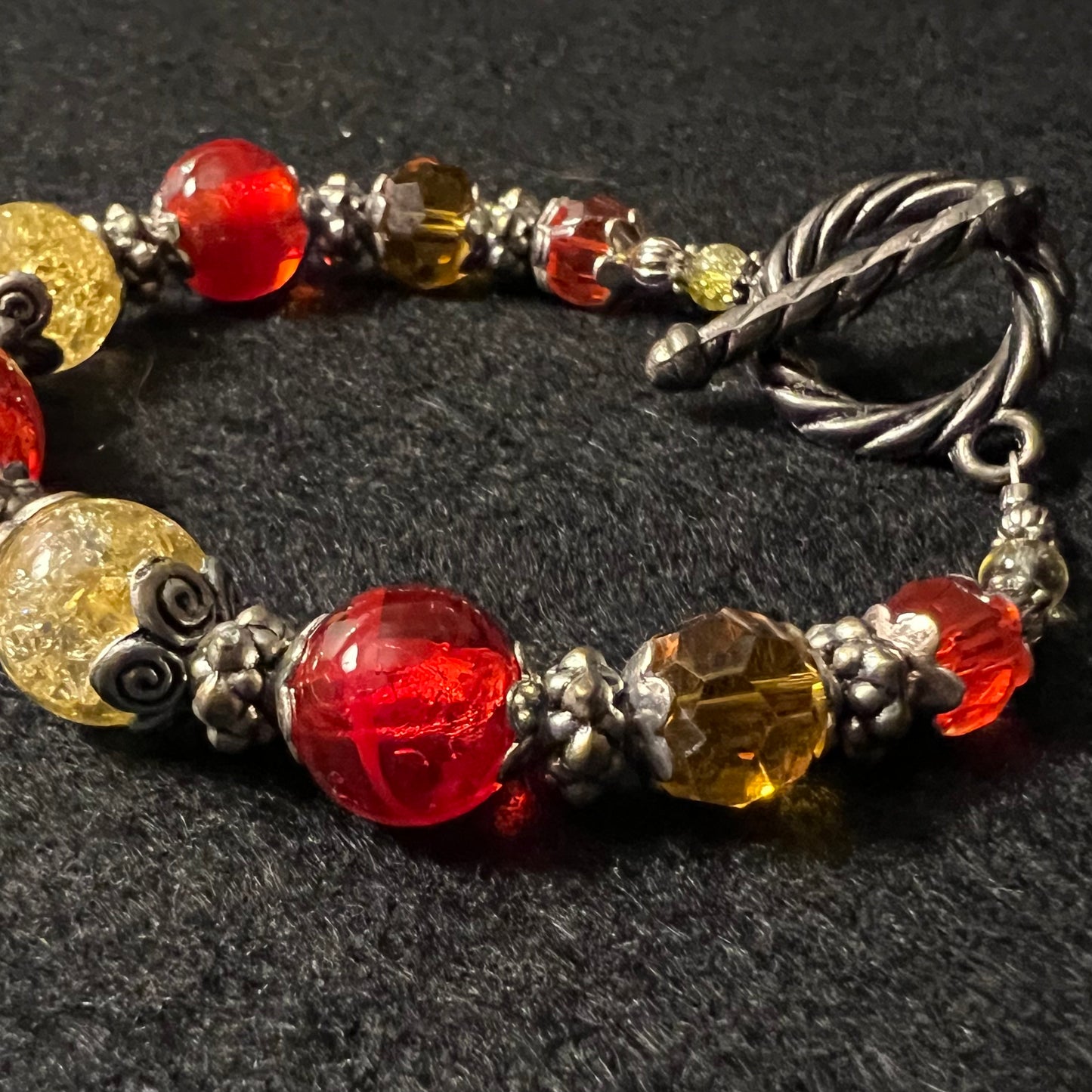 Vintage Autumn Glow Bracelet