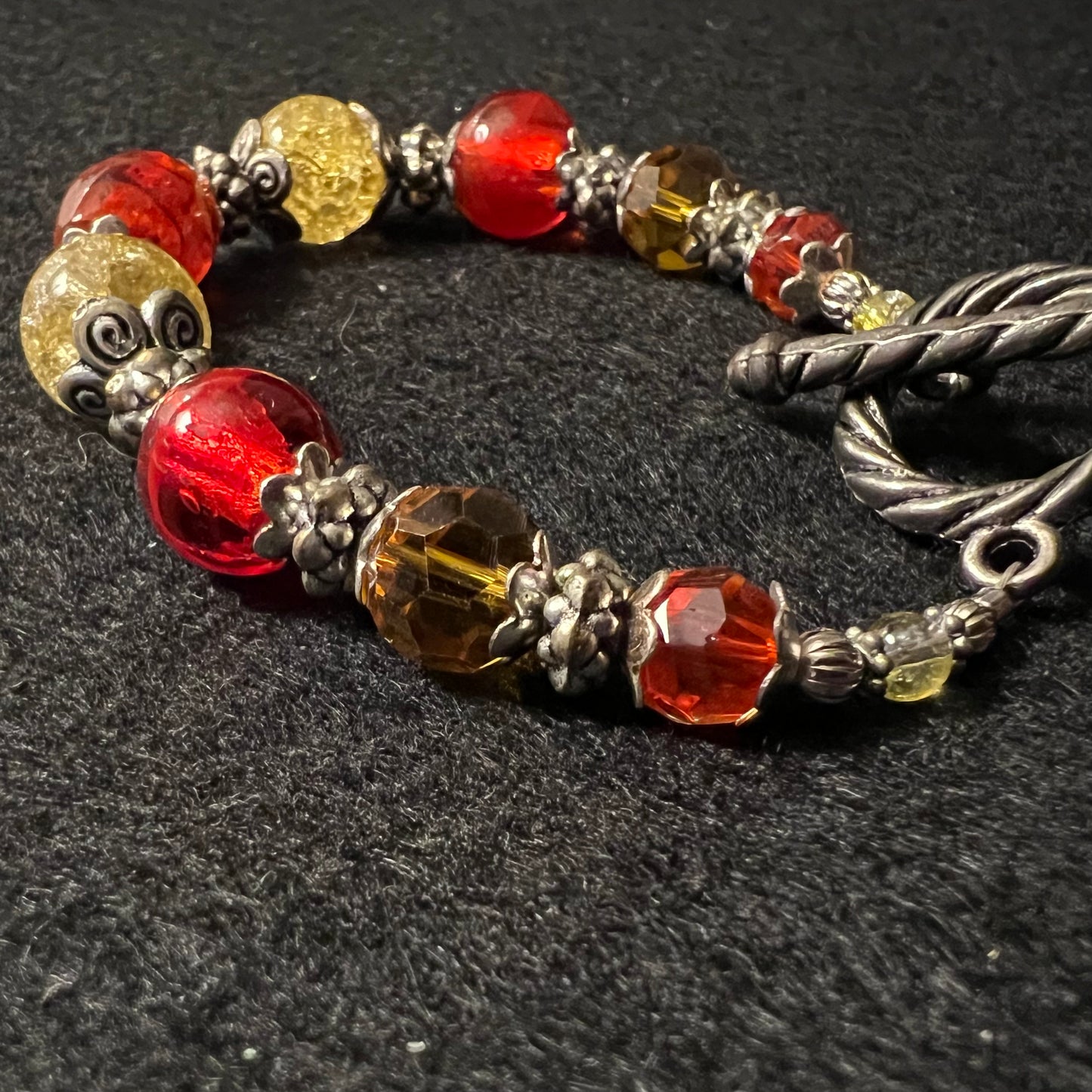 Vintage Autumn Glow Bracelet