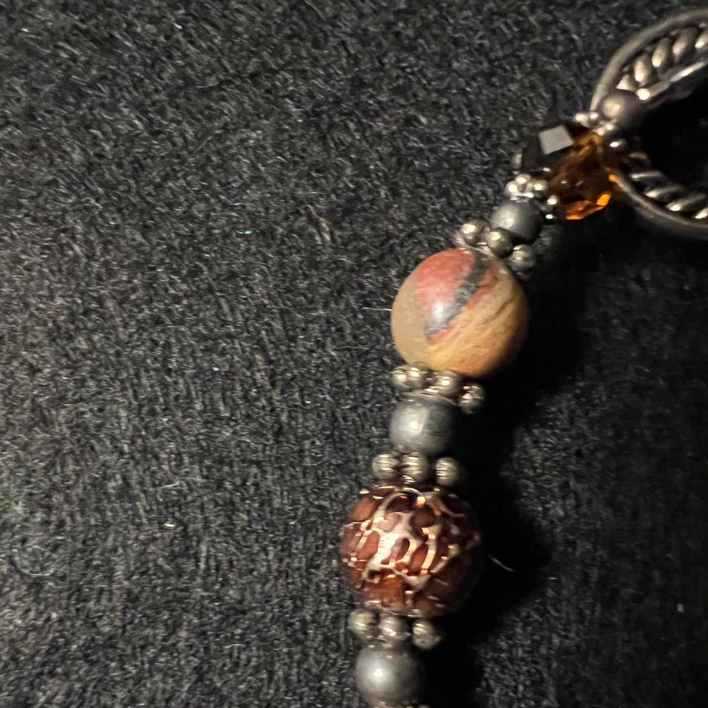 Earth Tone Gemstone Bracelet