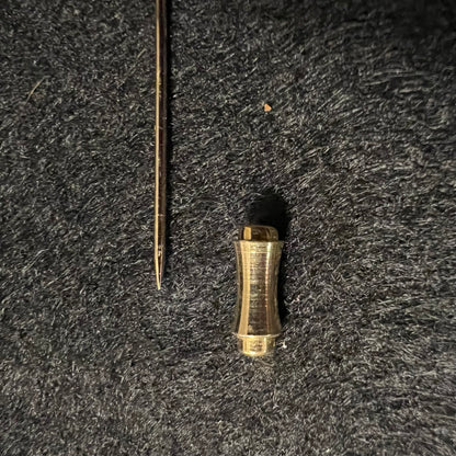 Vintage Swarovski Pave Crystal Heart Stick Pin