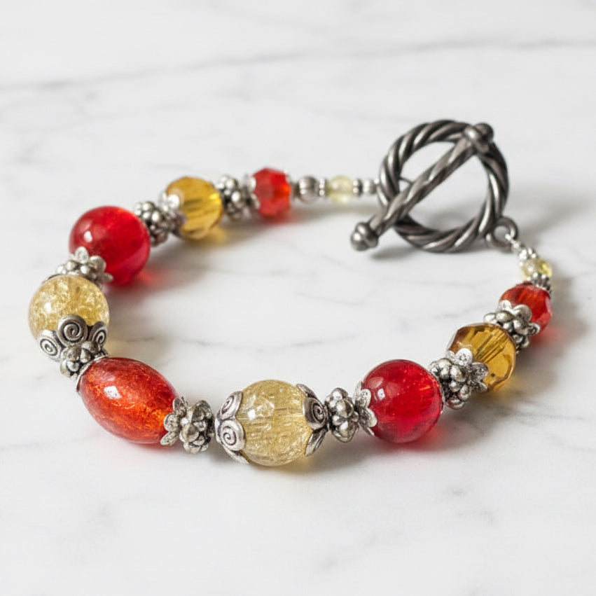 Vintage Autumn Glow Bracelet