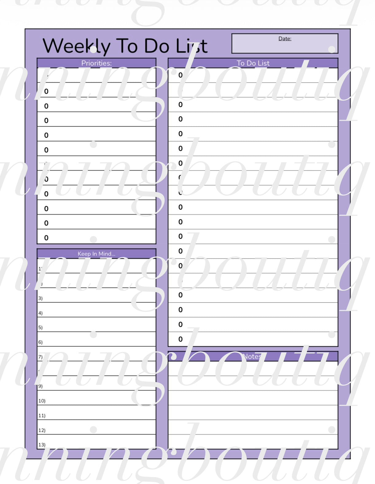 Digital Nanny Planner