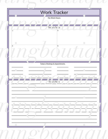 Digital Nanny Planner