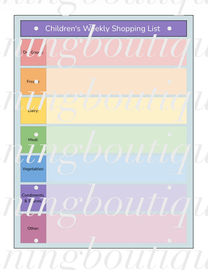 Digital Nanny Planner
