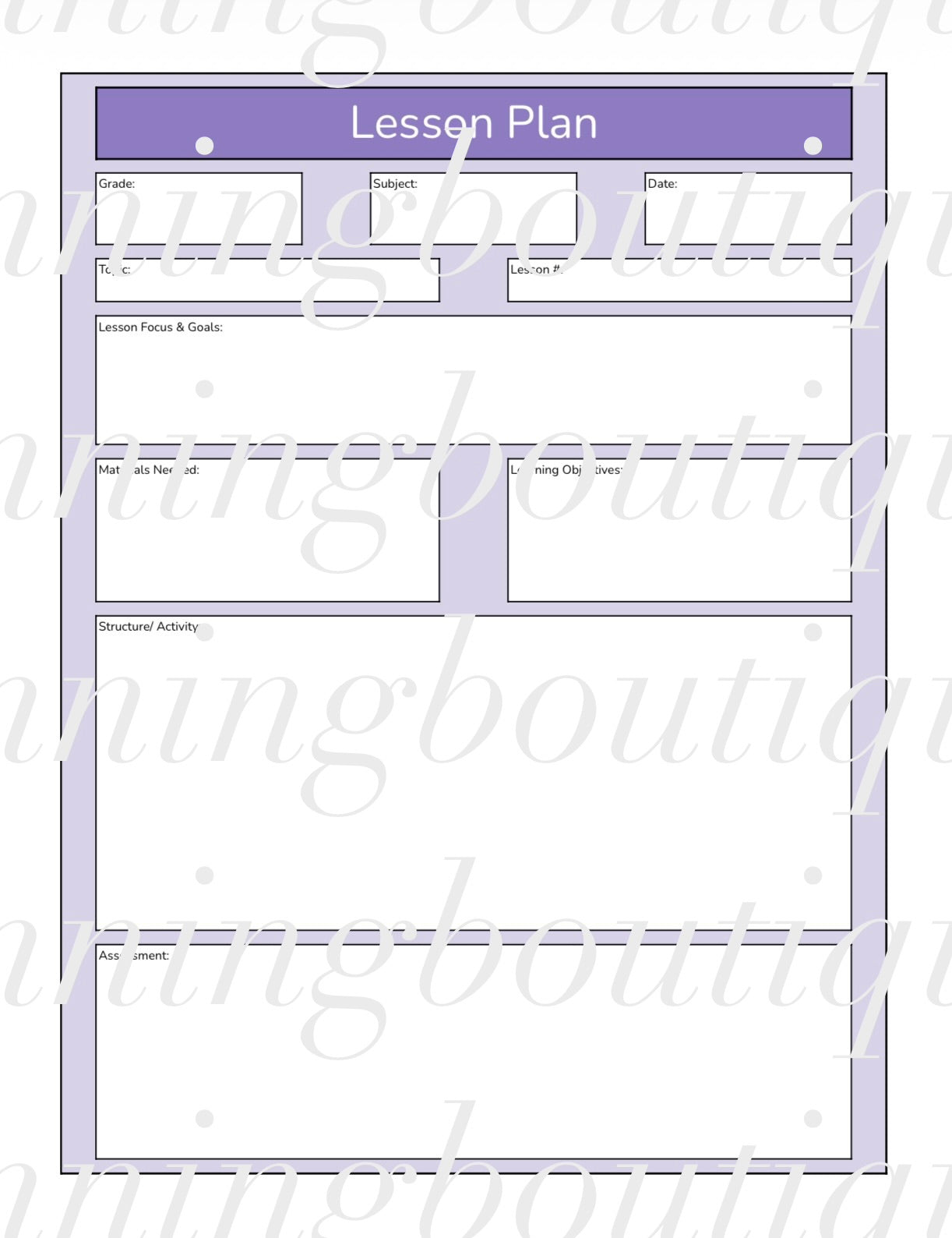 Digital Nanny Planner