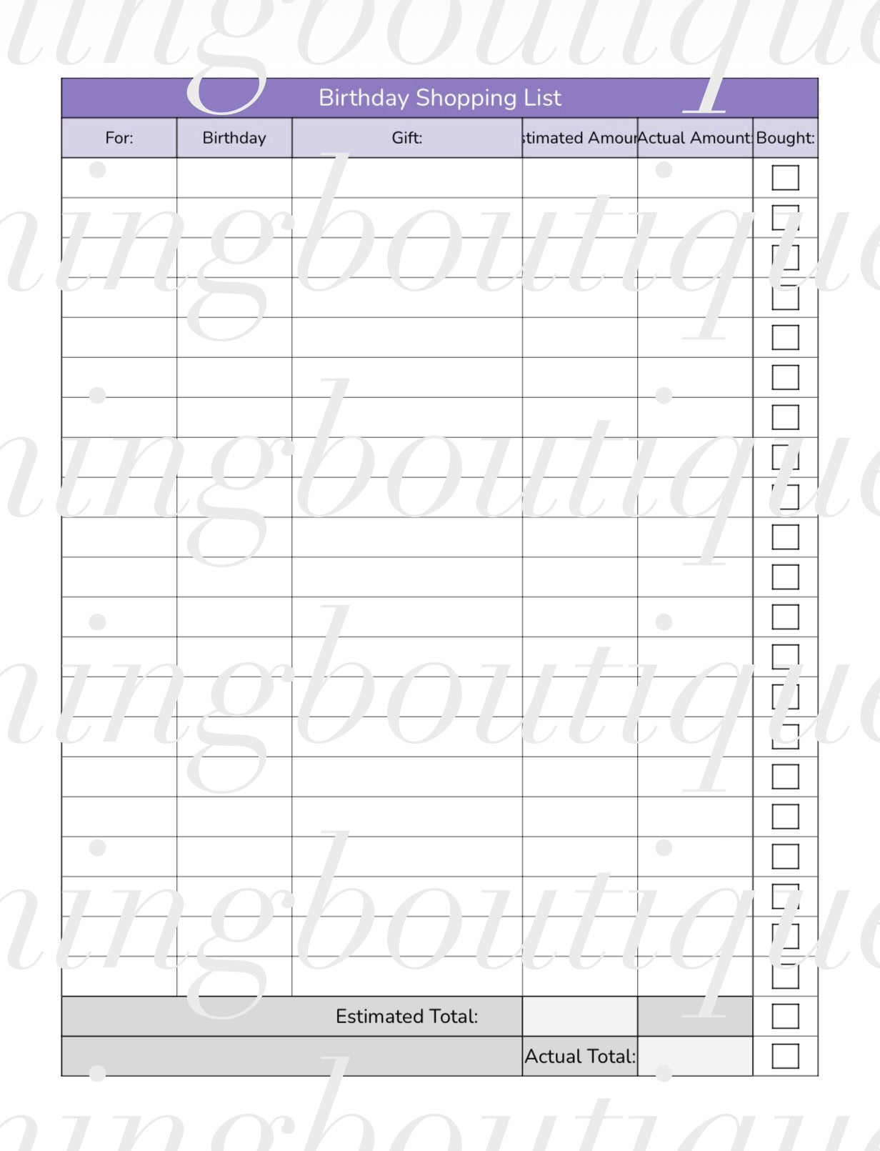 Digital Nanny Planner