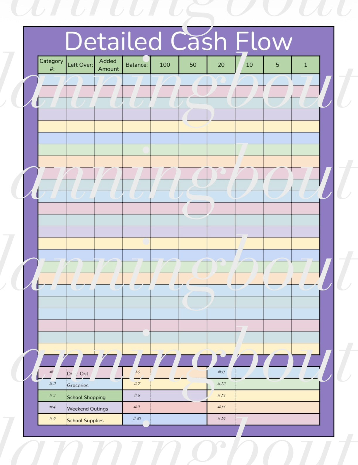 Digital Nanny Planner