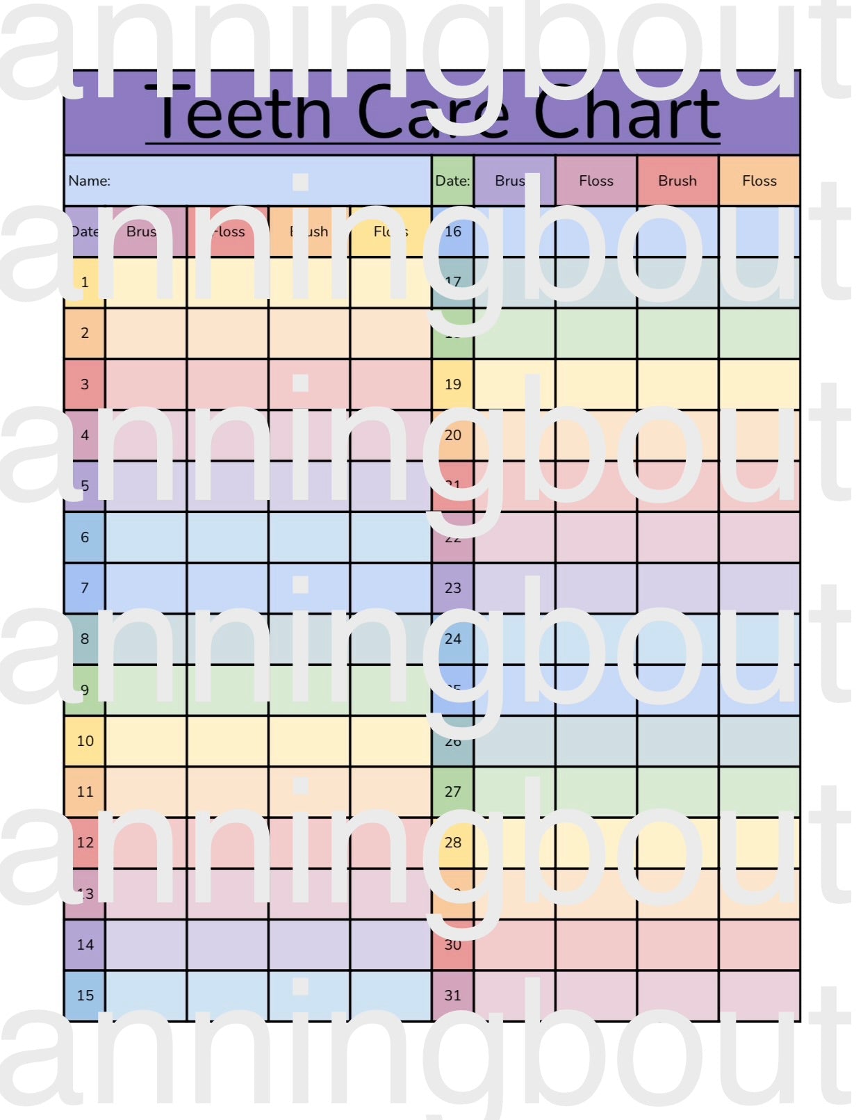 Digital Children’s Planners