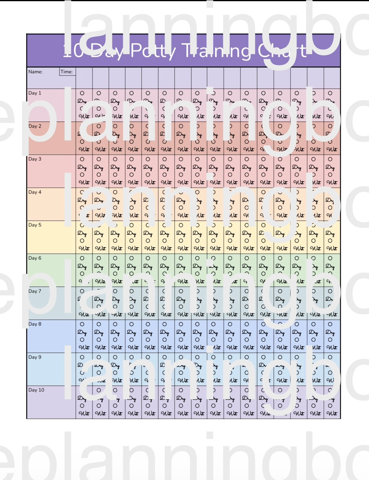 Digital Children’s Planners