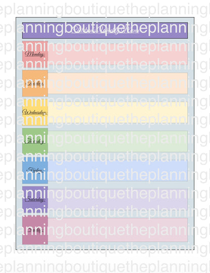 Digital Children’s Planners