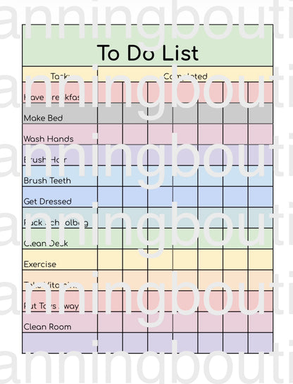 Digital Children’s Planners