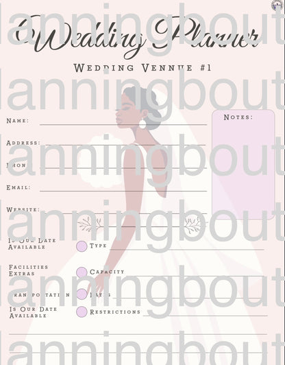 Wedding Planner- Wedding Dress