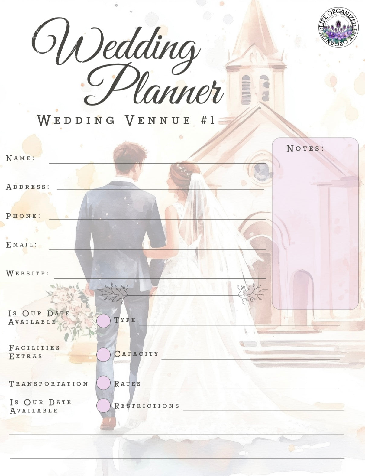 Wedding Planner- Couples