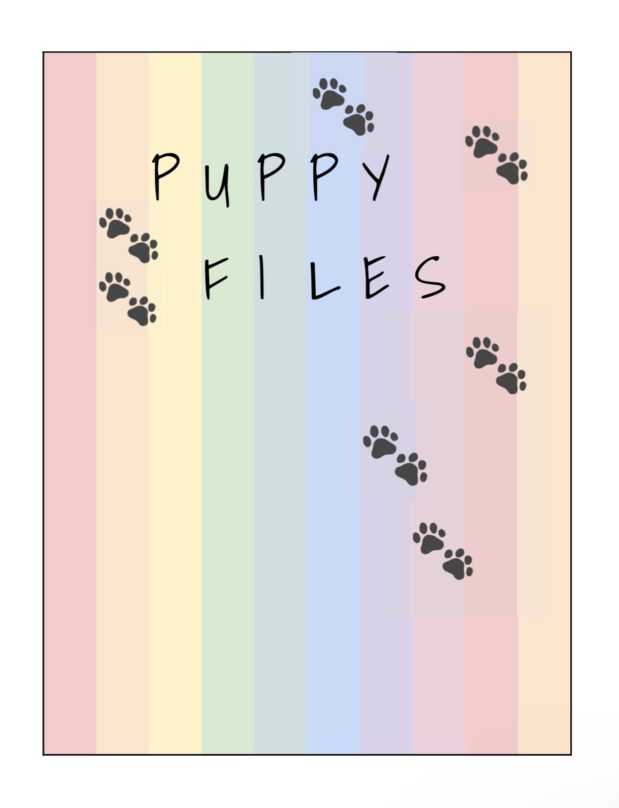 Digital Complete Puppy Planner