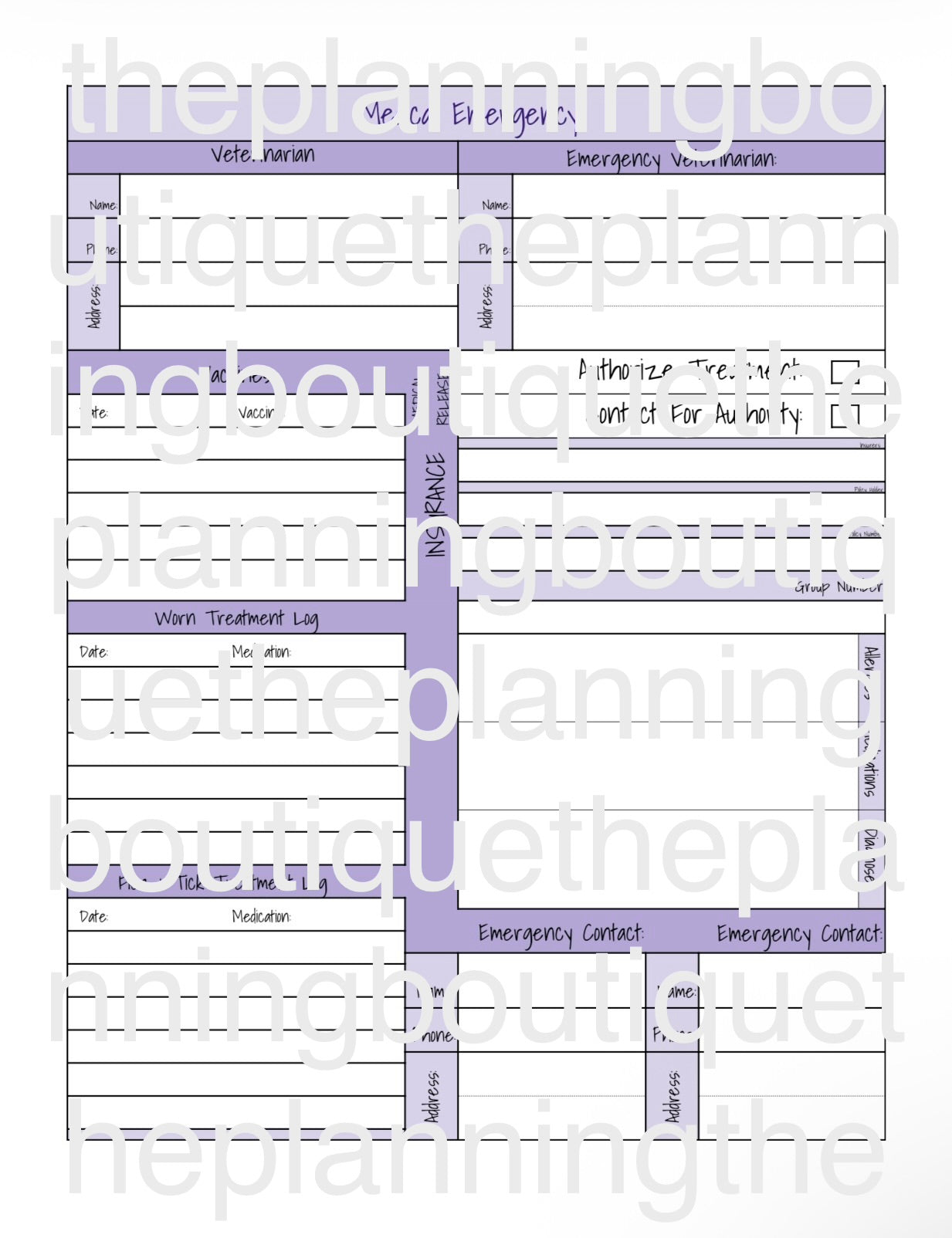 Digital Complete Puppy Planner