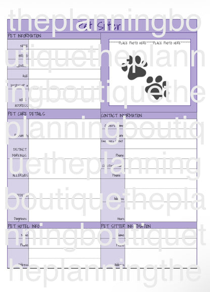 Digital Complete Puppy Planner
