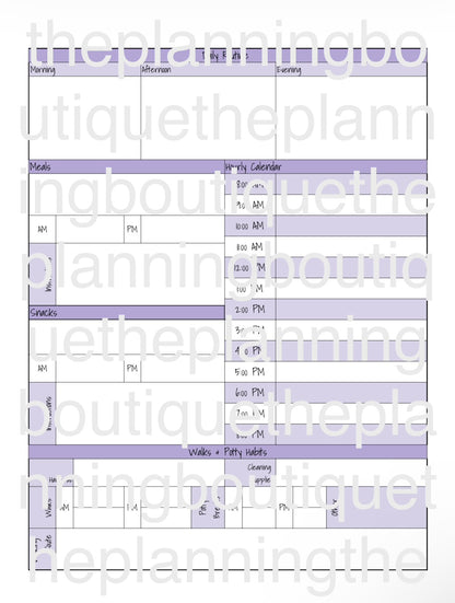 Digital Complete Puppy Planner