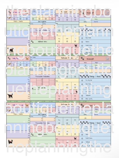 Digital Complete Puppy Planner
