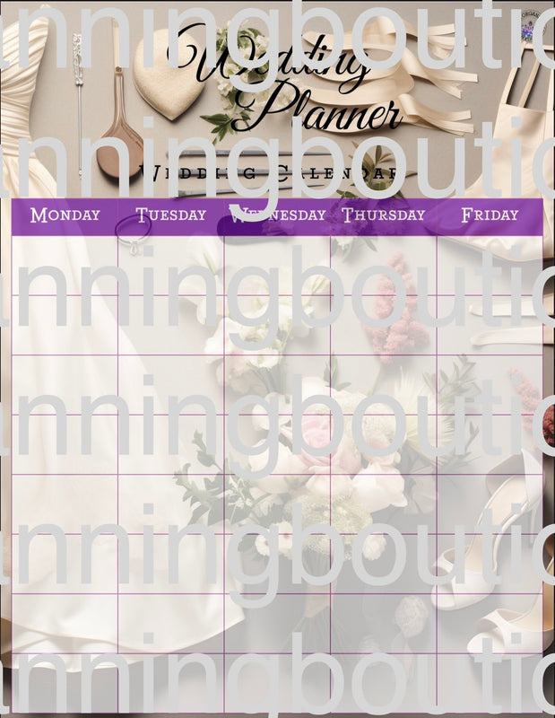 Wedding Planner- Wedding Dress