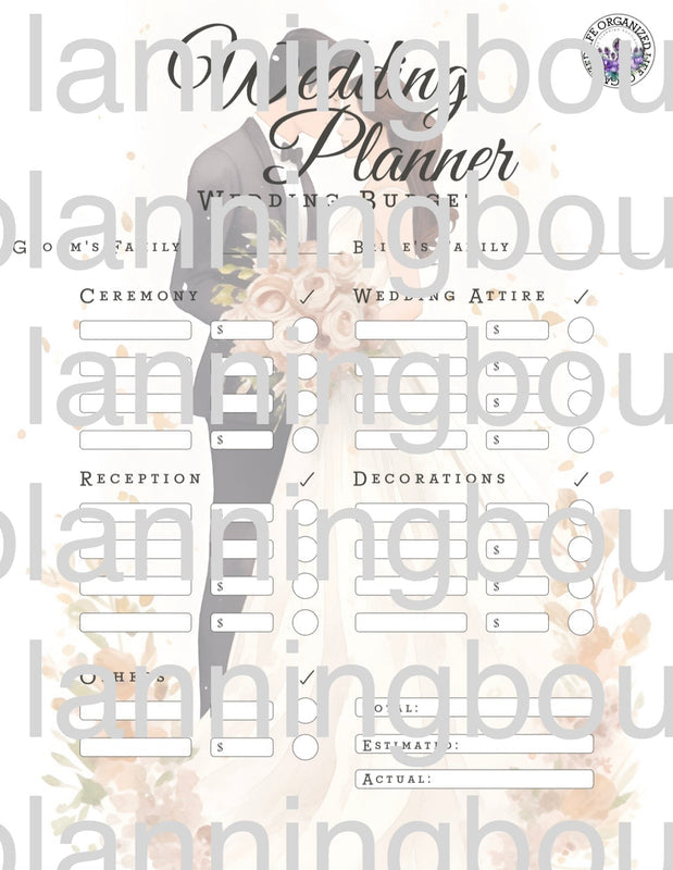 Wedding Planner- Couples