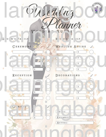 Wedding Planner- Couples