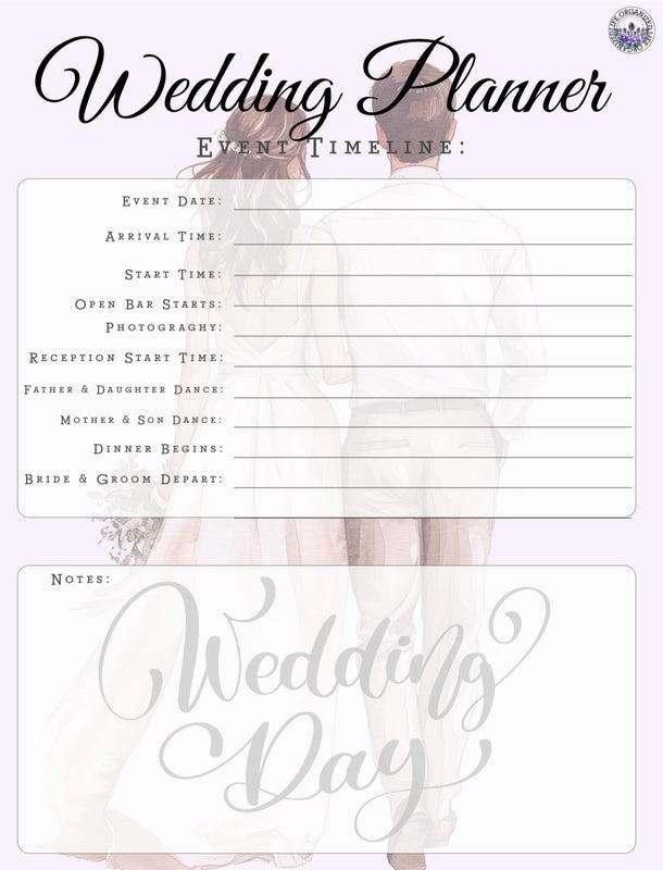 Wedding Planner- Couples