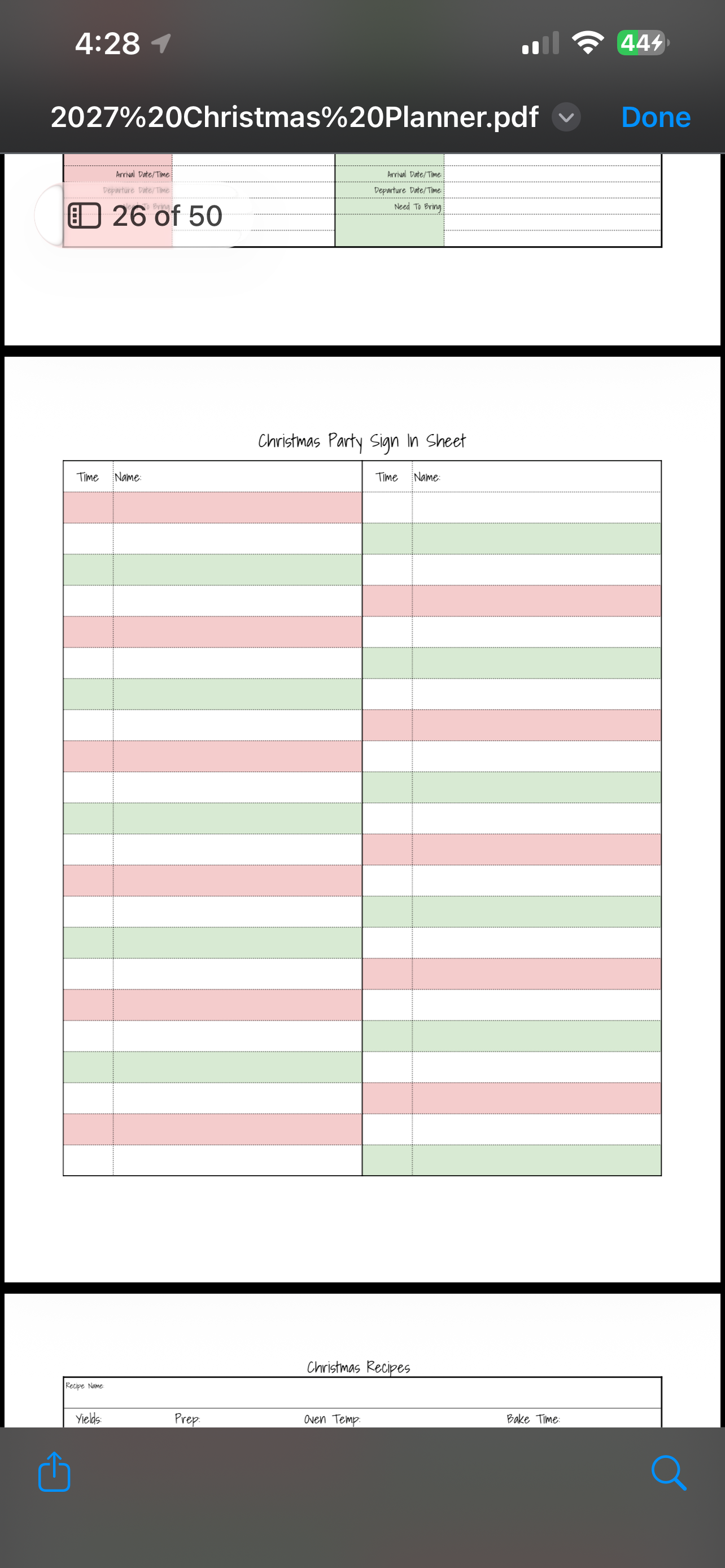 3-Month Journal