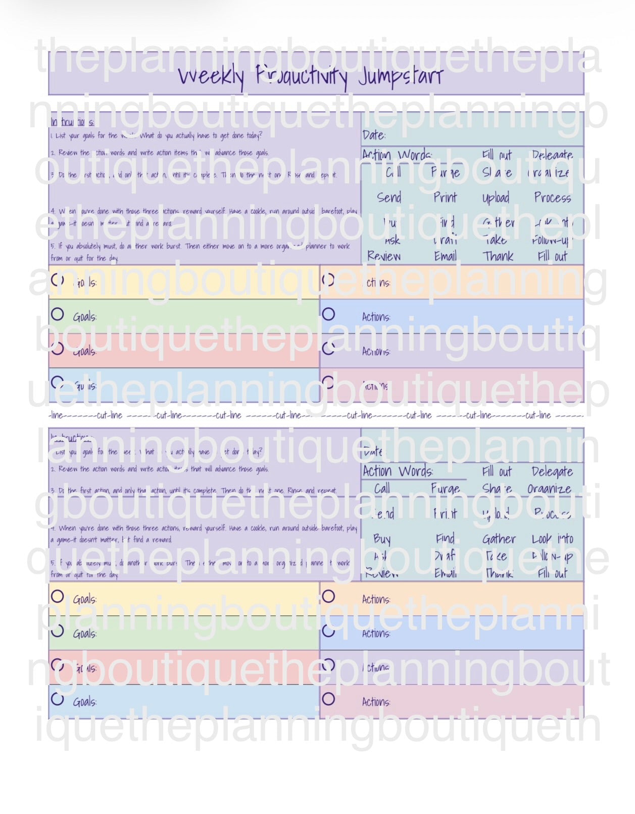 3- Month Planner Plus