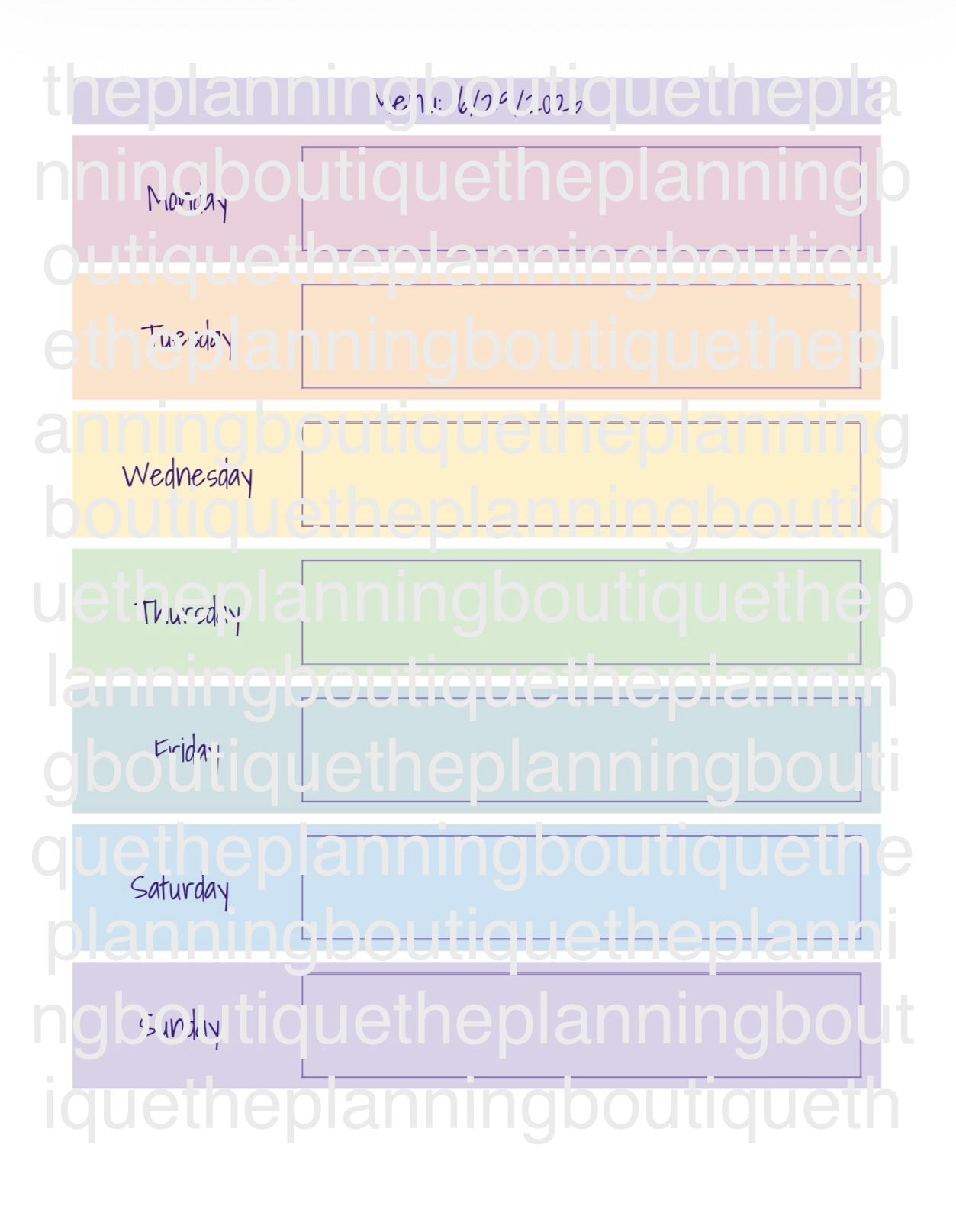 3- Month Planner Plus