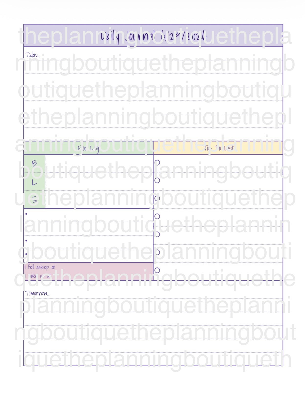 3- Month Planner Plus