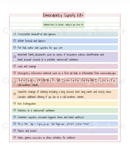Natural Disaster Planner