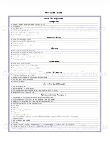 Natural Disaster Planner