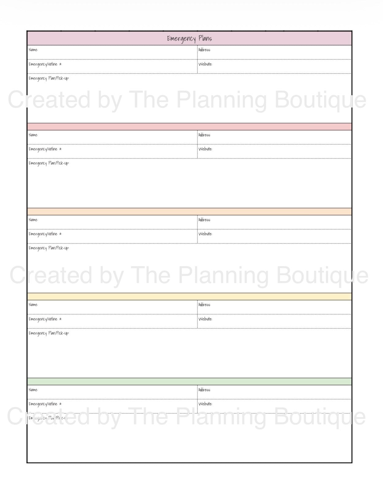 Natural Disaster Planner