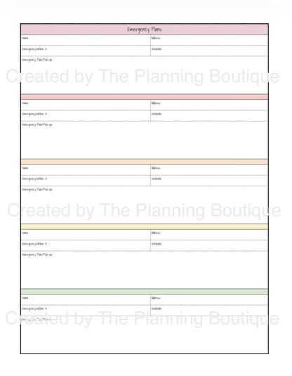 Natural Disaster Planner