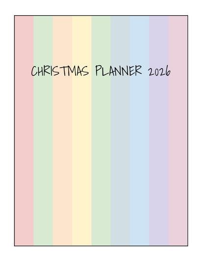 2026 Christmas Planner
