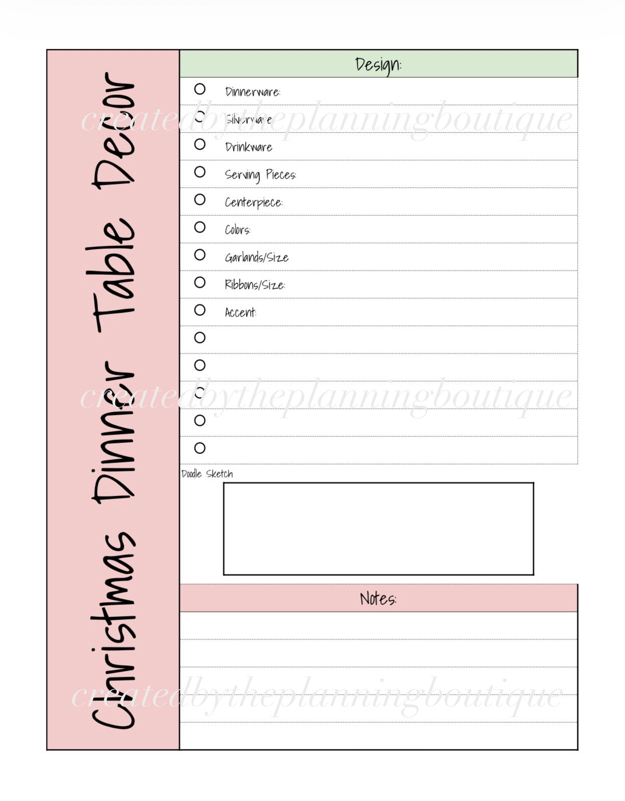 2026 Christmas Planner