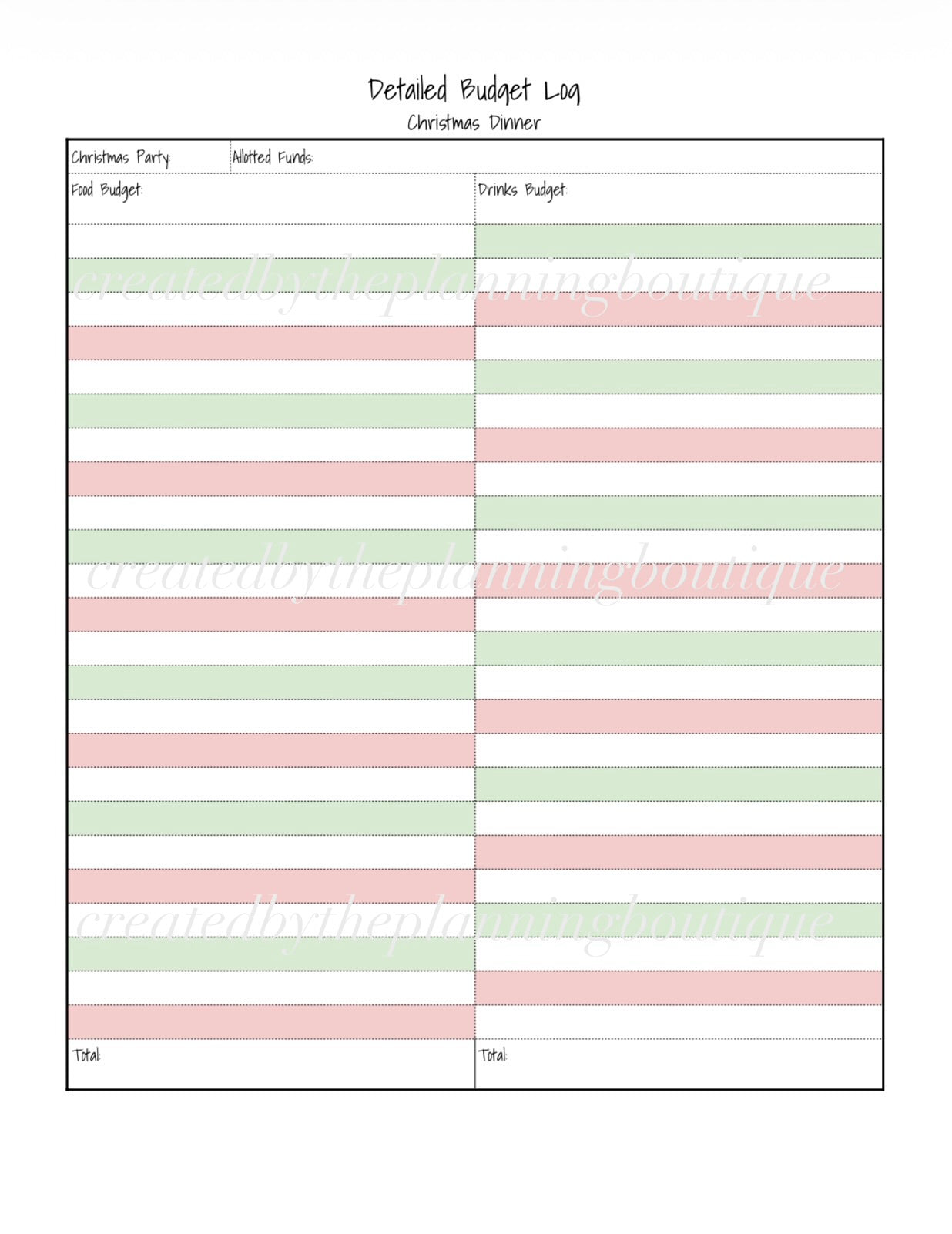2026 Christmas Planner