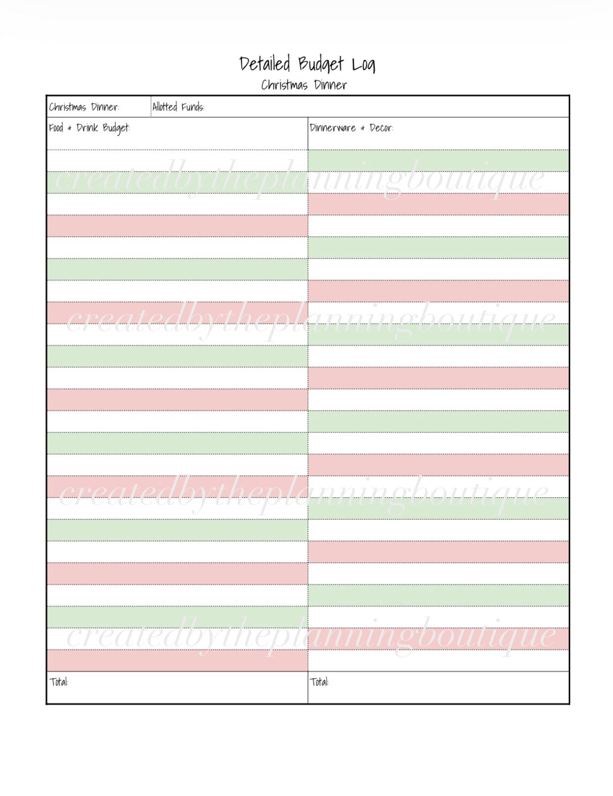 2026 Christmas Planner